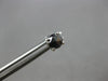 ESTATE 1.0CT BLACK DIAMOND 14KT WHITE GOLD 3D CLASSIC ROUND SCREWBACK EARRINGS