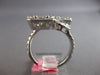 EXTRA LARGE 2.64CT DIAMOND 18KT WHITE GOLD 3D MULTI SHAPE DOUBLE SQUARE FUN RING