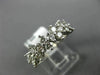 ESTATE .96CT ROUND DIAMOND 14K WHITE GOLD SEMI ETERNITY WEDDING ANNIVERSARY RING