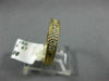 .32CT DIAMOND 14KT YELLOW GOLD 3D SEMI ETERNITY ROPE FILIGREE ANNIVERSARY RING