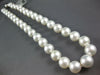 EXTRA LARGE .07CT DIAMOND & AAA SOUTH SEA PEARL 14KT WHITE GOLD ETOILE NECKLACE