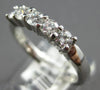.62CT DIAMOND 14KT WHITE GOLD 3D 5 STONE SHARED PRONG WEDDING ANNIVERSARY RING