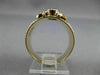 ANTIQUE .55CT OLD MINE DIAMOND & AAA ENAMEL 14K YELLOW GOLD BPOE MENS RING 26357