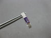 .72CT DIAMOND & AAA AMTHEYST 14K WHITE GOLD EMERALD CUT & ROUND HUGGIE EARRINGS