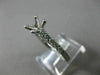 ESTATE .75CT ROUND DIAMOND 14K WHITE GOLD 4 PRONG SEMI MOUNT ENGAGEMENT RING SET