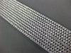 ESTATE EXTRA LARGE 20.48CT DIAMOND 18K WHITE GOLD MULTI ROW CUFF TENNIS BRACELET