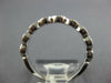 ESTATE .07CT DIAMOND 14K WHITE GOLD 2MM MARQUISE SHAPE FILIGREE ANNIVERSARY RING