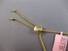 LARGE 3.23CT DIAMOND 14K YELLOW GOLD 3D CLASSIC ROUND ADJUSTABLE TENNIS BRACELET