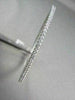 ANTIQUE NARROW 2.54CT DIAMOND 18KT WHITE GOLD 2MM WIDE BANGLE SIMPLE & BEAUTIFUL