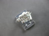 .50CT DIAMOND 18KT WHITE GOLD 3D PRINCESS & BAGUETTE INVISIBLE ENGAGEMENT RING