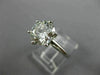 GIA 2.31CT ROUND DIAMOND H SI1 EXCELLENT CUT CLASSIC PLATINUM ENGAGEMENT RING