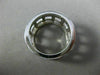 ESTATE WIDE .80CT DIAMOND 14KT WHITE GOLD 3D CLASSIC MULTI ROW WOVEN RING #26335