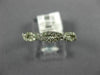 ESTATE .70CT DIAMOND 14KT WHITE GOLD INFINITY ETERNITY WEDDING ANNIVERSARY RING