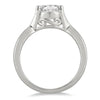 .50CT DIAMOND 14K WHITE GOLD 3D CLASSIC ROUND SOLITAIRE INFINITY ENGAGEMENT RING
