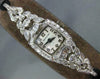 ANTIQUE LARGE PLATINUM HAMILTON 1.70CT OLD MINE DIAMOND ART DECO LADIES WATCH
