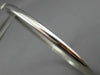 ANTIQUE 2.20CT DIAMOND 18KT WHITE GOLD PAVE SEMI ETERNITY BANGLE BRACELET #9328