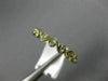 ESTATE .11CT DIAMOND 14K YELLOW GOLD ETOILE BEZEL SEMI ETERNITY ANNIVERSARY RING