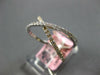 ESTATE .46CT DIAMOND 14K 2 TONE GOLD 3D CLASSIC CRISS CROSS INFINITY X LOVE RING