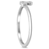 ESTATE 14KT WHITE GOLD 3D CLASSIC INFINITY AMPERSAND FUN LOVE RING