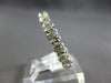 2.75CT DIAMOND 14KT WHITE GOLD 3D SHARED PRONG ETERNITY WEDDING ANNIVERSARY RING