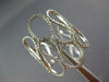 ESTATE LARGE .60CT DIAMOND 14KT WHITE GOLD 3D MULTI SWIRL FUN RING
