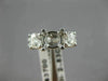 1.07CT DIAMOND 14KT WHITE GOLD 3D LUCIDA ROUND SEMI MOUNT ENGAGEMENT RING #20425