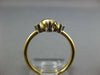 ESTATE .18CT DIAMOND 18KT TWO TONE GOLD 3D TIFFANY & CO FLOWER X LOVE RING
