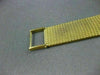 ESTATE WIDE CERTINA 18K YELLOW GOLD CLASSIC SQUARE FACE MEN'S SWISS WATCH #1553