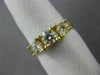 ESTATE 1.0CT DIAMOND 14KT YELLOW GOLD 3D CLASSIC ROUND 3 STONE ENGAGEMENT RING