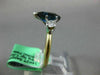ESTATE 1.50CT DIAMOND & AAA SAPPHIRE 14KT WHITE & YELLOW GOLD 3D ENGAGEMENT RING