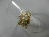 ESTATE LARGE 1.26CT MARQUISE & ROUND DIAMOND 14K YELLOW GOLD COCKTAIL RING 21999