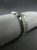 ANTIQUE 1.58CT OLD MINE DIAMOND PLATINUM DOUBLE WAVE ETERNITY FUN RING #18829