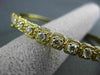 ANTIQUE 1.90CT DIAMOND 18KT YELLOW GOLD CLASSIC FILIGREE BANGLE BRACELET F/G VS
