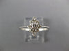 ESTATE .30CT DIAMOND 14KT WHITE GOLD 3D CLUSTER SNOWFLAKE FLOWER FUN RING #27322