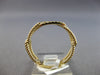 .16CT DIAMOND 14KT YELLOW GOLD 3D ROUND CLASSIC RECTANGULAR LOVE KNOT FUN RING