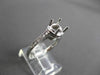 ESTATE .35CT DIAMOND 14K WHITE GOLD 3D FILIGREE SEMI MOUNT ENGAGEMENT RING #1568