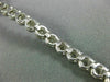 ANTIQUE BULOVA 1.20CT OLD MINE DIAMOND 14KT WHITE GOLD SQUARE TENNIS WATCH #2199