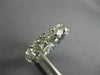 ESTATE LARGE 5.53CT ROUND DIAMOND PLATINUM 3D ETERNITY WEDDING ANNIVERSARY RING