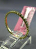 ESTATE .43CT DIAMOND 18KT YELLOW GOLD CLASSIC ETERNITY WEDDING ANNIVERSARY RING