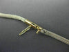 ESTATE 14KT YELLOW GOLD & 925 SILVER BEADED PAST PRESENT FUTURE NECKLACE #26204