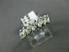 ESTATE 1.12CT MARQUISE DIAMOND 14K WHITE GOLD 3D WEDDING ANNIVERSARY RING 18147