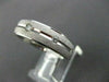 ESTATE WIDE .26CT DIAMOND 14K WHITE GOLD ETOILE ETERNITY ANNIVERSARY RING #14344