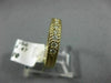 .32CT DIAMOND 14KT YELLOW GOLD 3D SEMI ETERNITY ROPE FILIGREE ANNIVERSARY RING