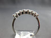 .75CT DIAMOND 14KT WHITE GOLD PRINCESS INVISIBLE PRONG WEDDING ANNIVERSARY RING
