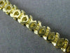 ESTATE 2.86CT DIAMOND 14KT YELLOW GOLD 3D CLASSIC S TENNIS LINE BRACELET #16895