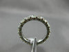 ESTATE 2.69CT DIAMOND 14KT WHITE GOLD SHARED PRONG CLASSIC ETERNITY WEDDING RING