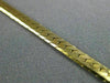 ESTATE LONG 14KT YELLOW GOLD 3D CLASSIC HERRINGBONE CHAIN BRACELET #25321