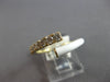 .43CT DIAMOND & WHITE ENAMEL 14K YELLOW GOLD GRADUATING JOURNEY CRISS CROSS RING