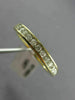 ESTATE .36CT DIAMOND 14K YELLOW GOLD 3D CLASSIC CHANNEL ANNIVERSARY RING #21683