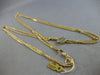 ANTIQUE ART DECO EXTRA LONG AAA PEARL & TURQUOISE 14K YELLOW GOLD NECKLACE 27752